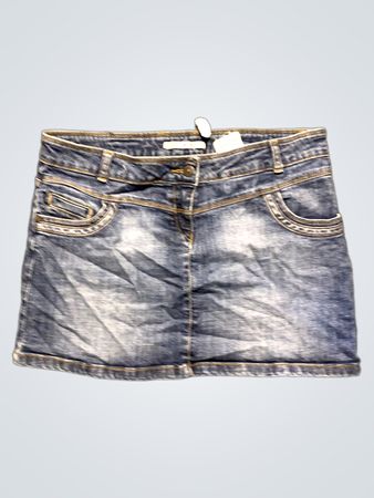 LOSAN Lässiger Denim-Rock