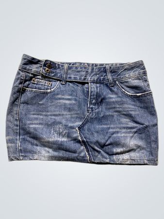 Miss Yes Denim Minirock