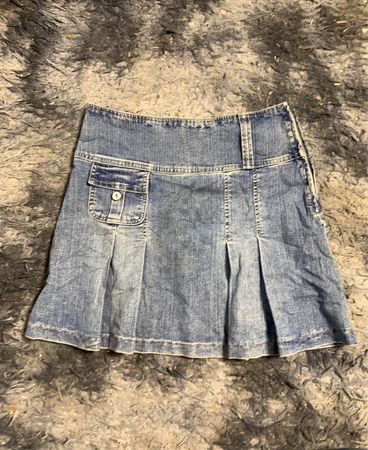 Jeans-Minirock