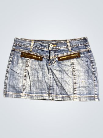 Denim-Minirock