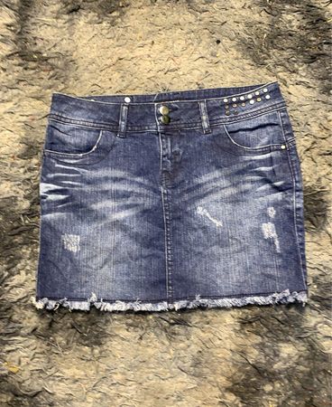 JUPE MINI EN JEAN MISSY POUR FEMMES