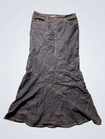 Bisou Bisou Denim Maxi Rock
