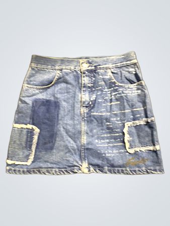 TRACBS Denim Mini Skirt