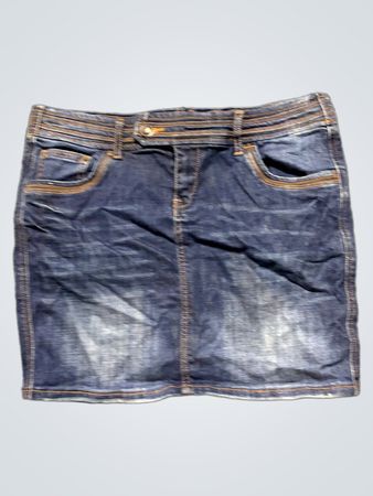 JA ZU Denim Minirock
