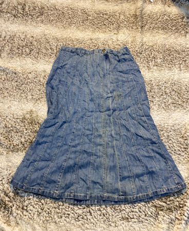 Denim Maxirock