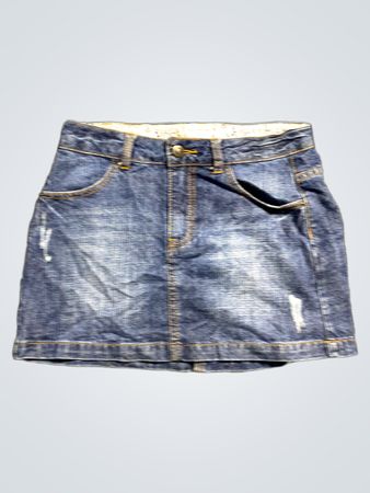 Mädchen Jeans Stil Rock