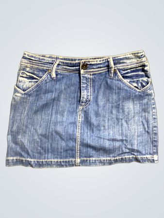 SE JEANS Damen Denim Minirock