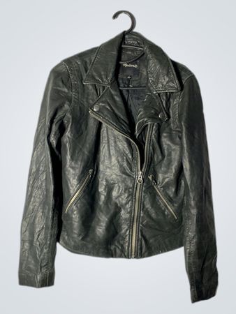 Veste en cuir de motard Madewell