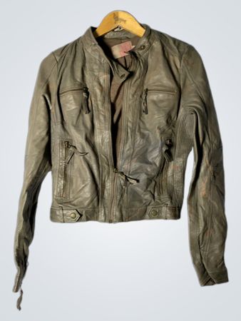 SAINT TROPEZ Lederjacke