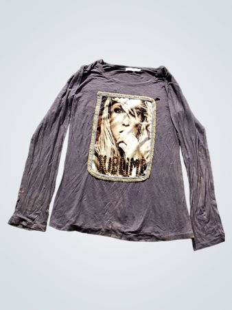 Pink Studio Long Sleeve T-Shirt mit "Sublime" Grafik