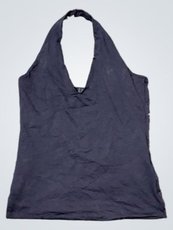 Navy Haltertop
