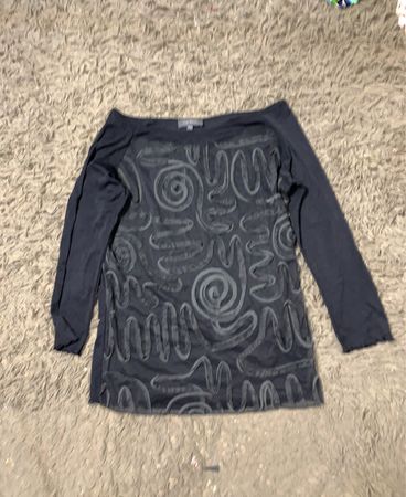 Kiabi Woman Langarm-Oberteil mit abstraktem Muster
