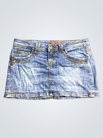JA! MISS Denim Minirock