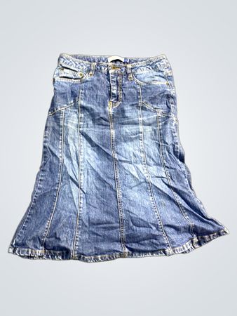 Smart Set Denim Midi-Rock