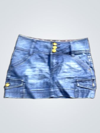 Casual Jeanwear Denim Minirock Größe 34