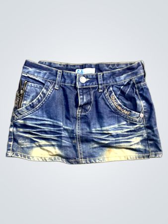 CS cowboy Denim Minirock