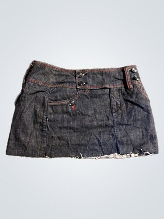 Bica Cheia Denim Minirock
