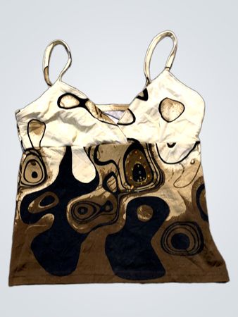 Abstract Print Spaghetti-Top