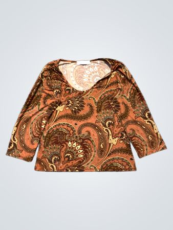 JOACHIM BOSSE STYLE Paisley-Print-Bluse