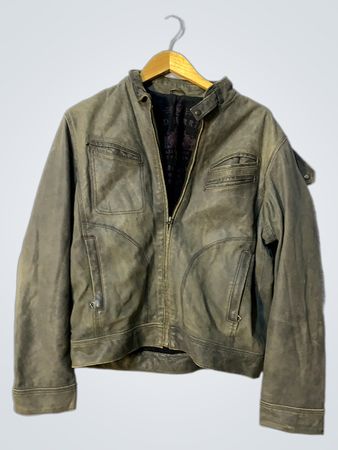 Red Herring Distressed Leather Jacket
