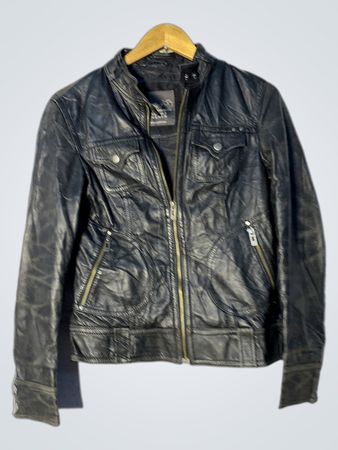 Veste de motard en cuir Esprit