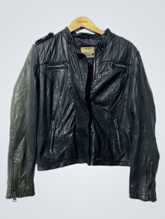 Superdry Leather Biker Jacket