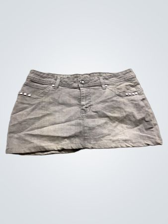Esmara Grauer Denim-Rock