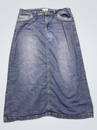 Cato Denim Maxi-Rock
