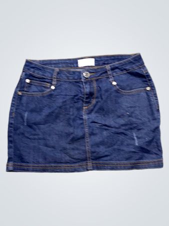 ADAM Damen Denim Minirock