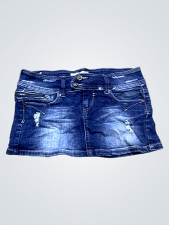 isk lemna Blue Denim Minirock