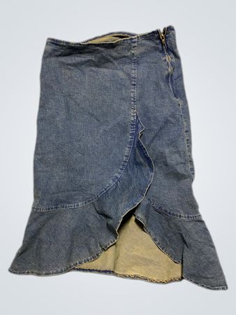 BOOZZY Denim Rüschenshorts