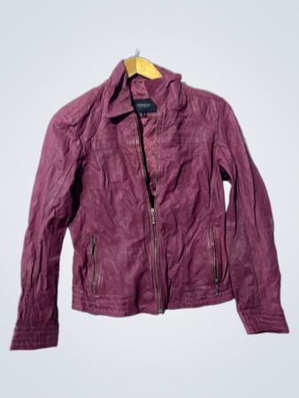 manguu collection leather jacket