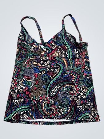 Paisley Print Cami Top