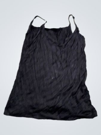 Schwarzes Trägershirt
