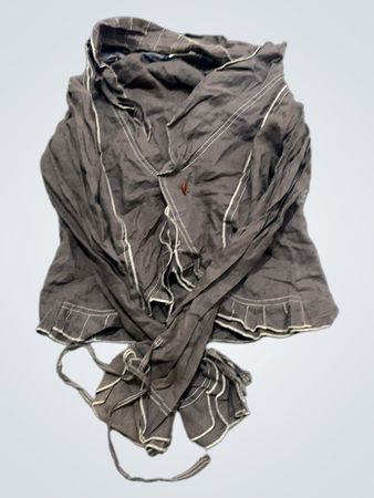 Braune Rüschjacke