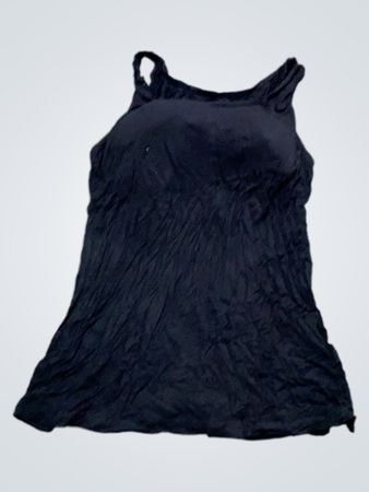 Schwarzes Tanktop