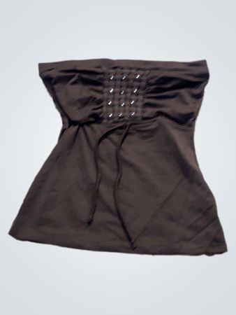 MARENGO Tube Top mit Blumenlogo