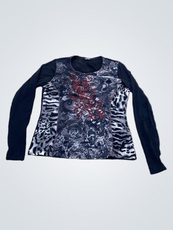 Gerry Weber Langarm Grafik Oberteil