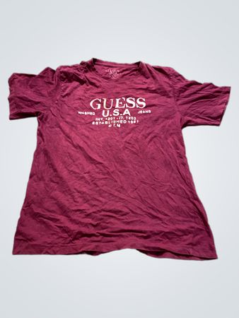 Guess USA gewaschenes Jeans T-Shirt