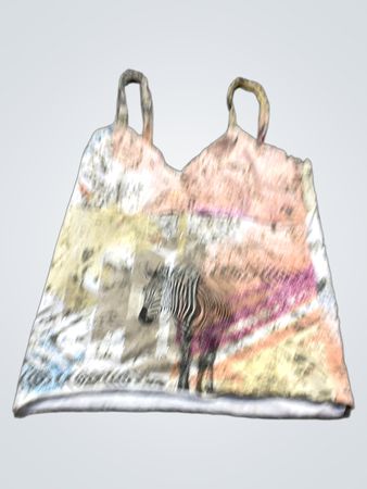 Tanktop mit Zebramuster