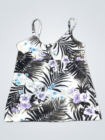 Blumenmuster Top