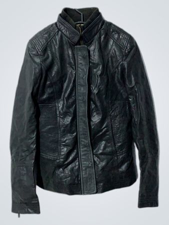 pronod schwarze Lederjacke