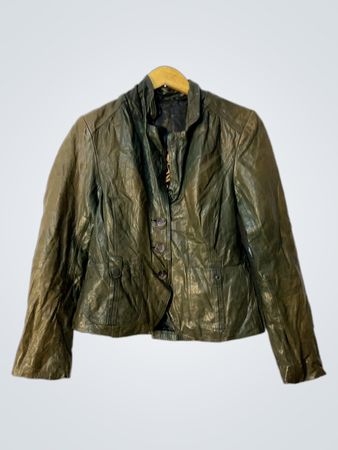 Green Leather Jacket