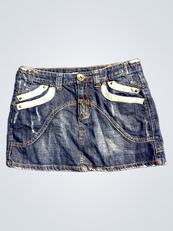 sexy Mädchen Jeansrock