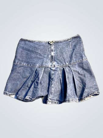 DKNY Jeans Denim Faltenrock