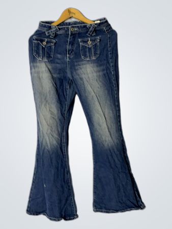Blue Flare Jeans