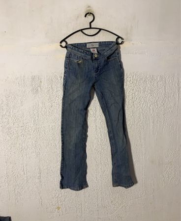 Vigos Jeans Damen Denim Schlagjeans
