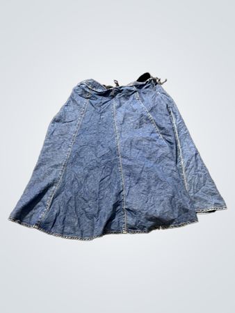 Jones New York Signature Denim Midi Rock