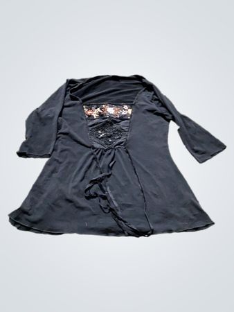 Camatu Black Embellished Dress