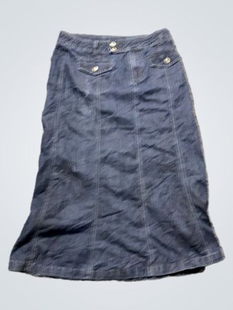 Christopher & Banks Damen Denim Maxi-Rock